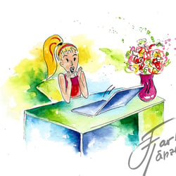 Kinderbuch-Illustration