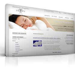 Layoutentwurf – Federbettenmanufaktur