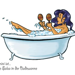Danini Werbefigur für Lifestyle Magazin
