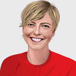 KUNDE: LITE Games // Profil Illustration des neuen Team-Mitgliedes