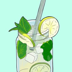 Mint Lime Lemonade