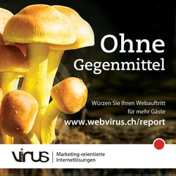 Inserat Webvirus Ansprache Gastronomie Sektor