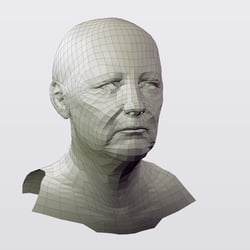 3D Modell von Angela Merkel
