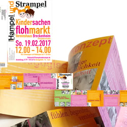 Logogestaltung für Elterninitiative (Kindergarten) | Imagebroschüre | Plakat