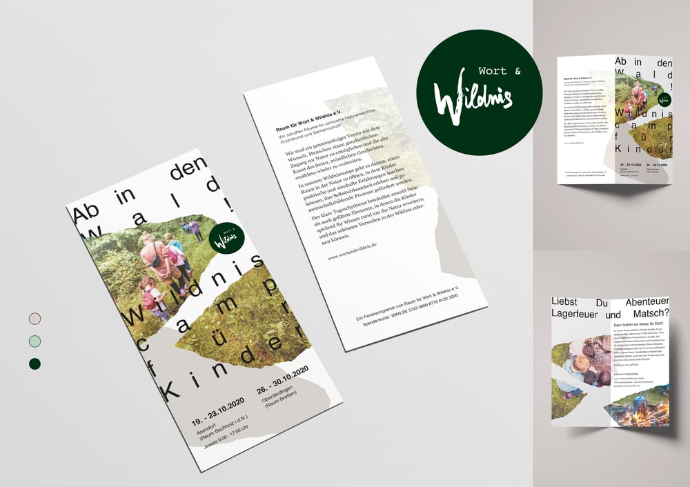Konzeption Logo und Flyer
