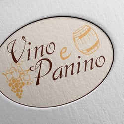 Logo-Design Vino e Panino