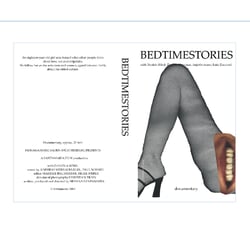 Layout, Illustration, DVD Hülle für den Film „bedtimestories“ von Silvana Santamaria