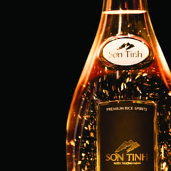 Son Tinh Premium Rice Liquors—Gold Leaf Ruou