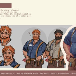 Character creation for the game.