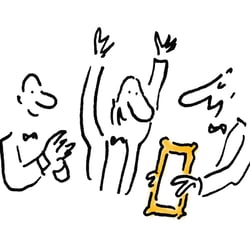 Cartoon als Geschenk