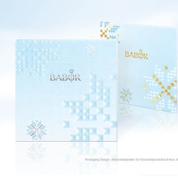 Packaging Design. Advenzkalender für Kosmetikprodukte