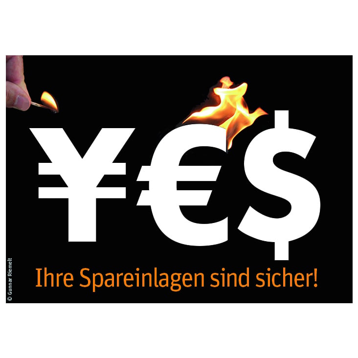 „Sichere Spareinlagen“