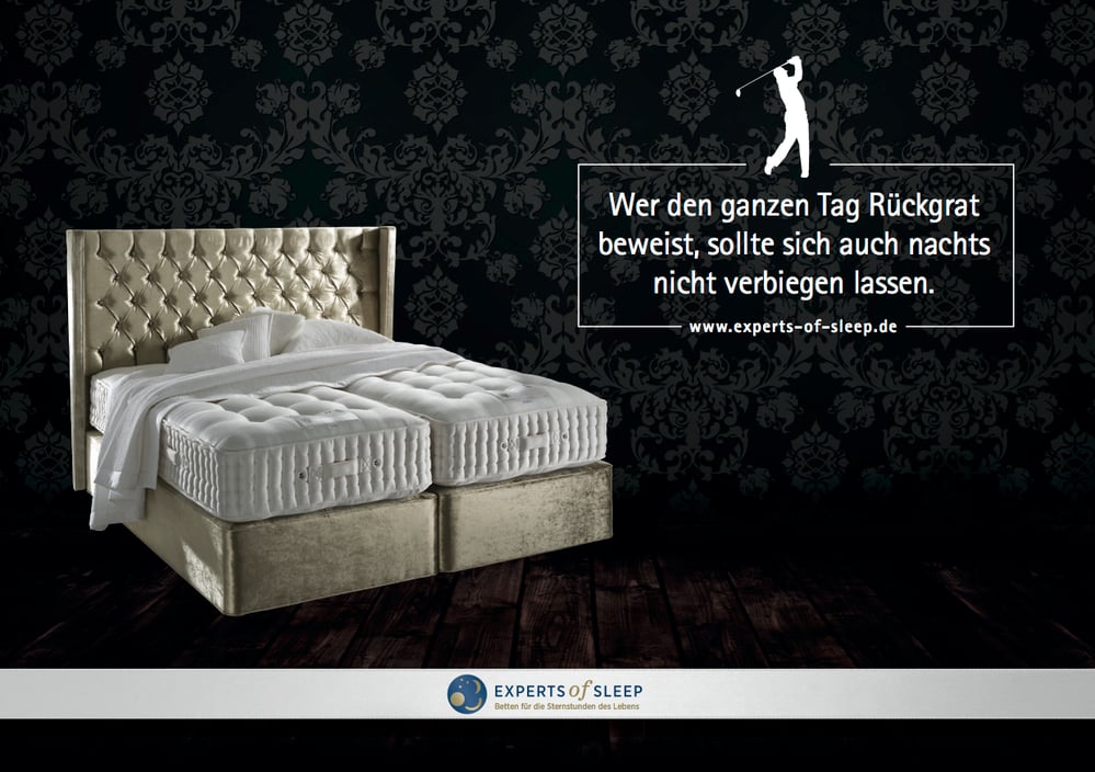 Neue Kampagne für Experts of Sleep