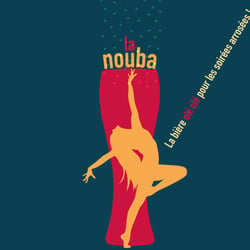 Beer etiquette „La nouba“