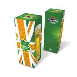 Verpackung Bierglas