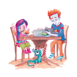 Illustration aus dem Buch