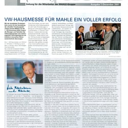 Mahle Global – Zeitung