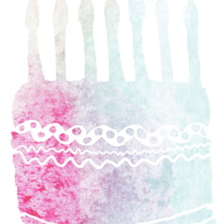 Torte aquarell