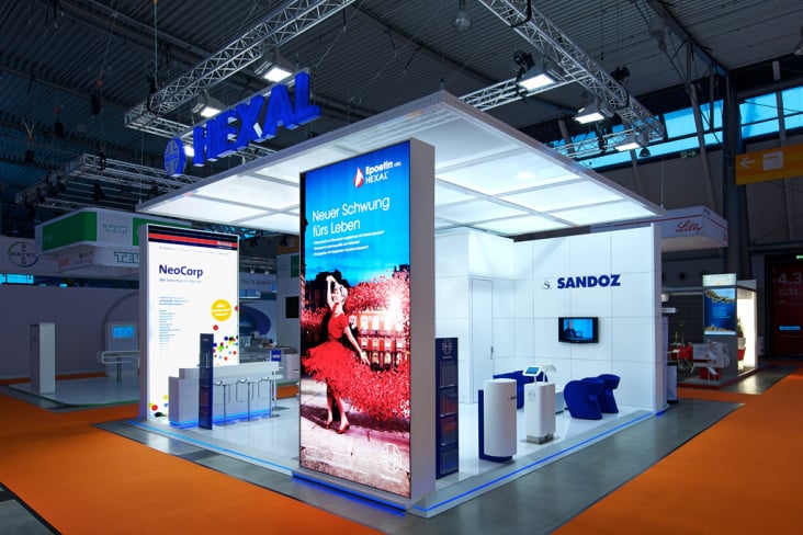Messestand Stuttgart