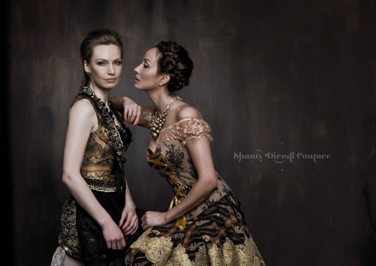 Konzeption und Gestaltung Broschüre für das Modelabel Shanty Dirndl Couture