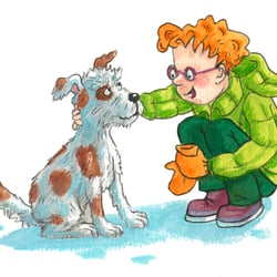 Streichelhund