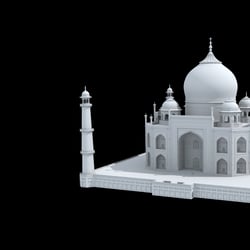 3D Model Taj Mahal