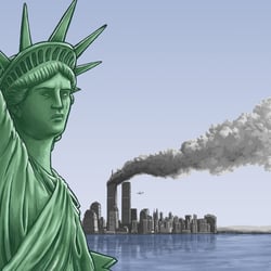 9/11 Themenausgabe – Titelseite