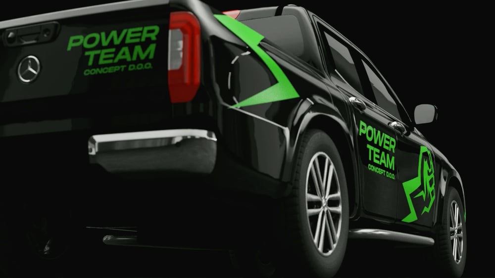 Power Team Concept Car Design Detail
