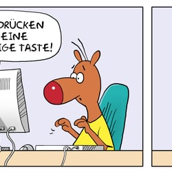 beliebige Taste