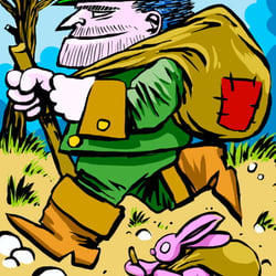 vigilant & hare | digital drawing