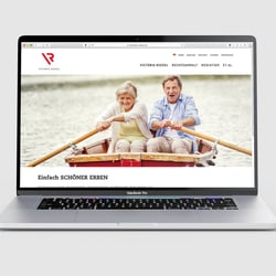 Schöner Erben | Website für eine Ra V. Riedel