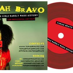 CD Cardboard Sleeve / CD Kartonstecktasche für die Promoversion des Albums „Good Girls Rarely Make History“