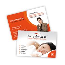 Visitenkarten Kamps Services