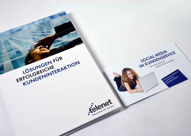 Imagemappe, Flyer