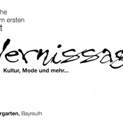 Flyer für Vernissage