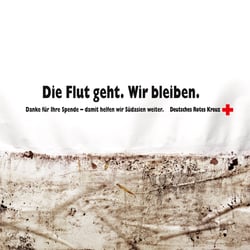 Aktionsplakat Tsunami-Hilfe