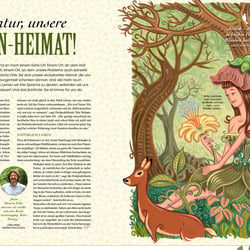 Illustration für Zeitschrift Herzstück