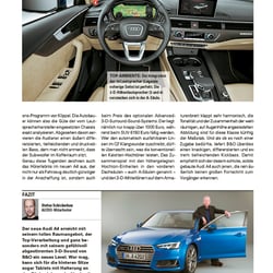 206 Report Audi A4 3D-Sound 3