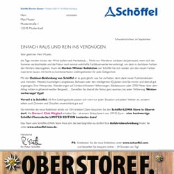 Dieser Brief läutet den Herbst modisch ein