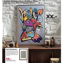 IKEA Deutschland ART EVENT Anzeige