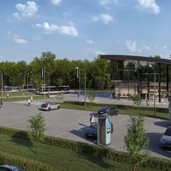 3D Visualisierung nachhaltiger Ladelösungen für Elektrofahrzeuge