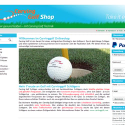 Carvinggolf Onlineshop