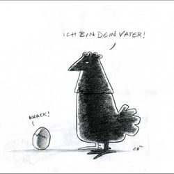 Osterkarte, freie Arbeit