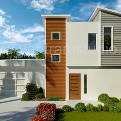3D Exterieur Home Design Rendering