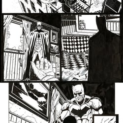 Batman, Beispiel Seite 03, Zeichnung und Tusche Sedat Özgen