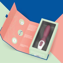 Geöffnete Verpackung mit Feature-Icons