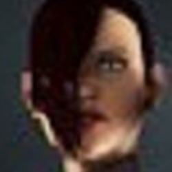 3D-Krieger Spiel Charakter-Modellierung und Takelung für die Dame