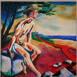 Acrylbild handmade