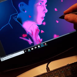 Working on Wacom MobileStudio Pro