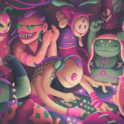 party illustration